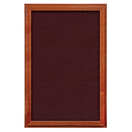 United Visual Products Indoor Enclosed Combo Board, 72"x36", Satin Frame/White Porc & Keylime UVCB7236-WHTPORC-KEYLIME